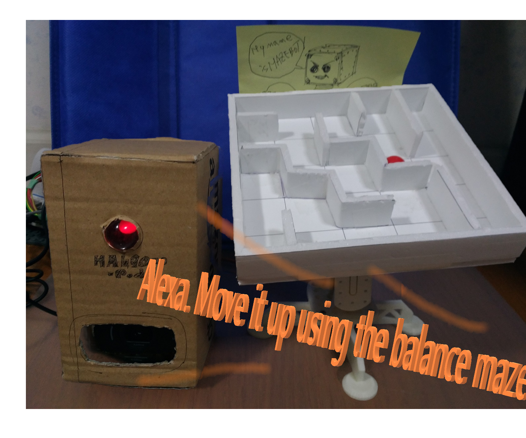 Control the Balance Maze With Alexa