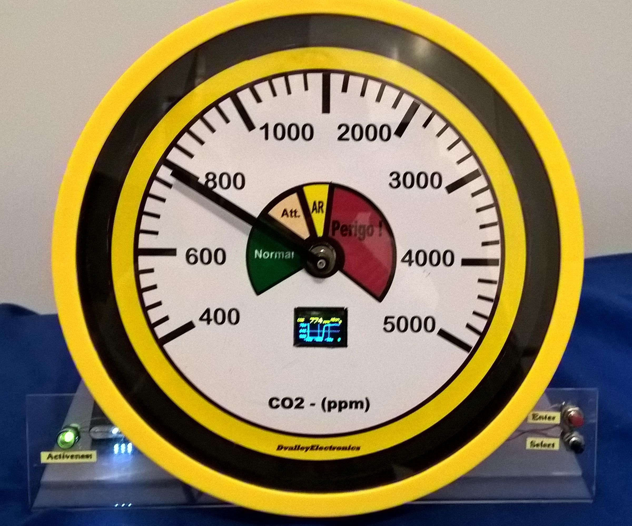 DIY : Arduino - CO2 Meter .