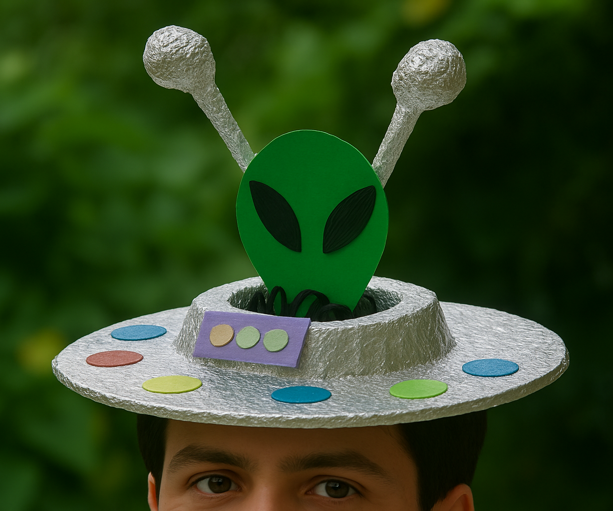 How to Make Alien Hat at Your Home