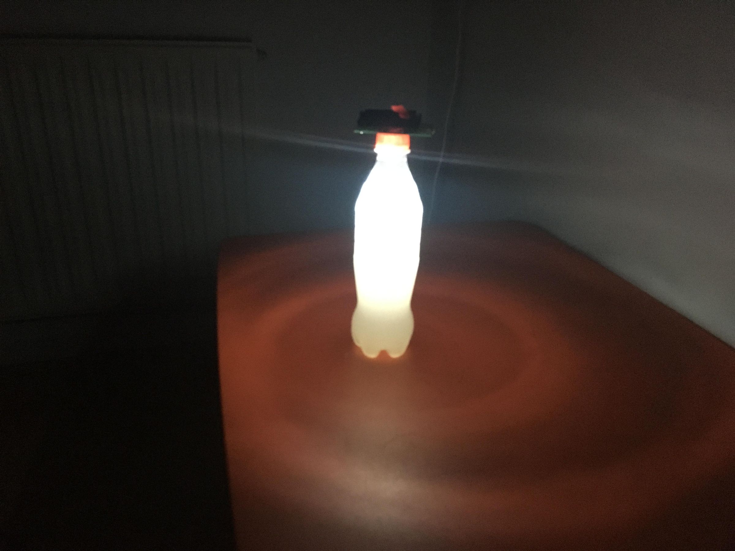 Relaxing/emergency Lamp With One AA Battery - Joules Thief