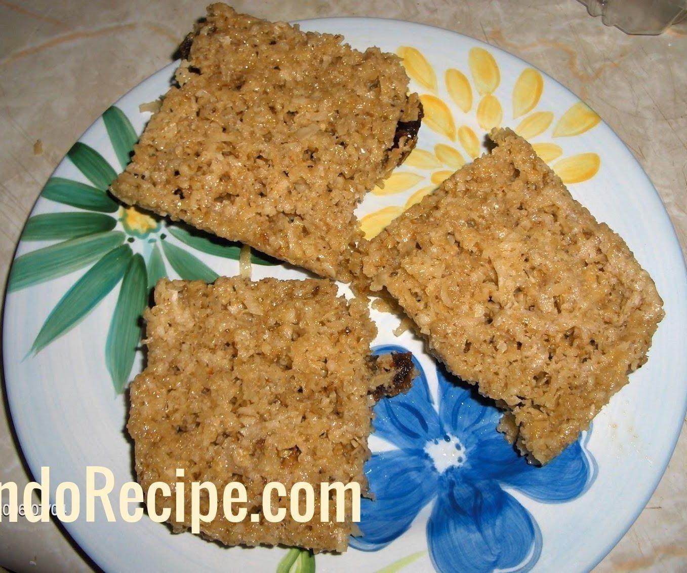 Granola Bars - Microwave