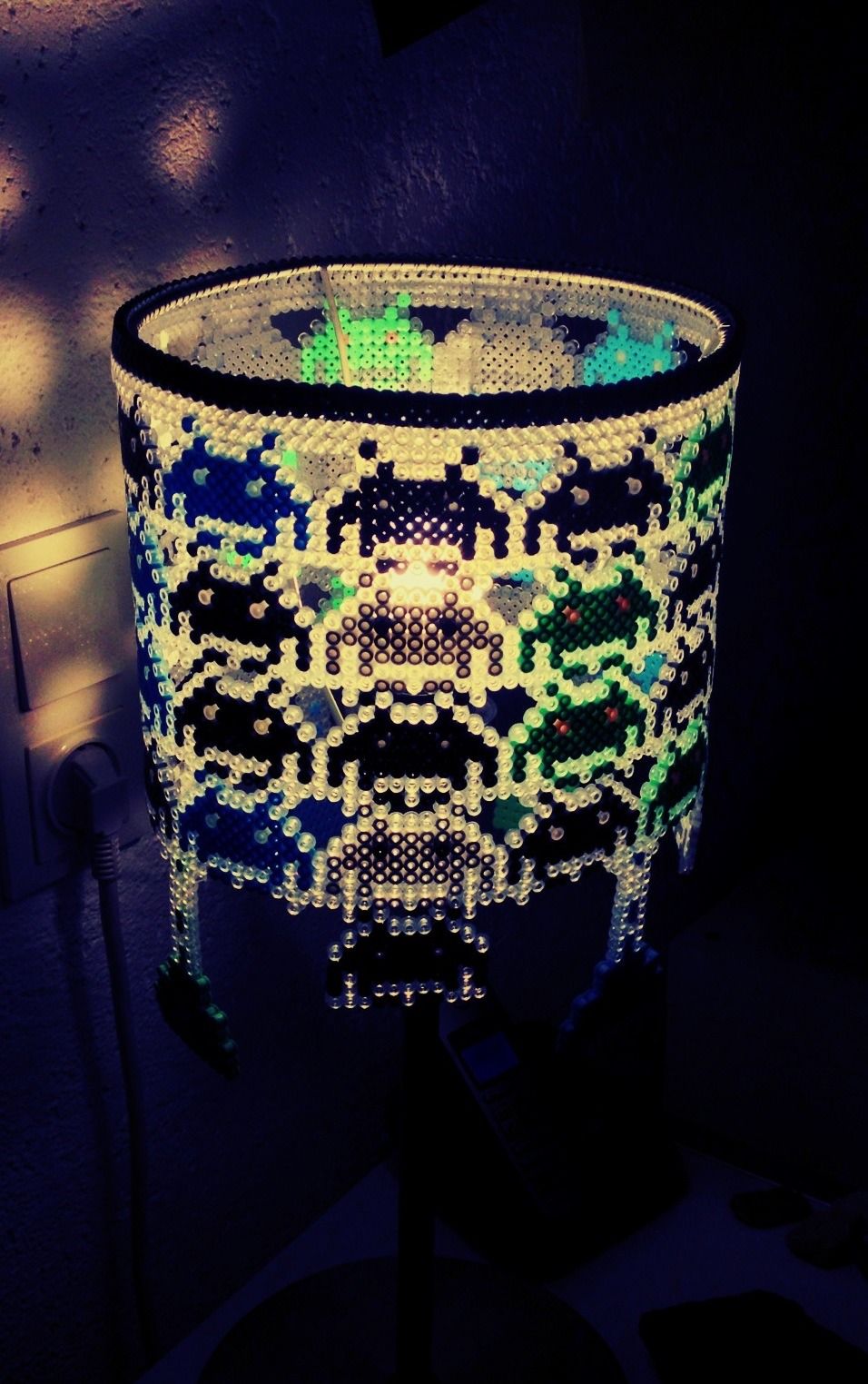Space Invader Lampshade