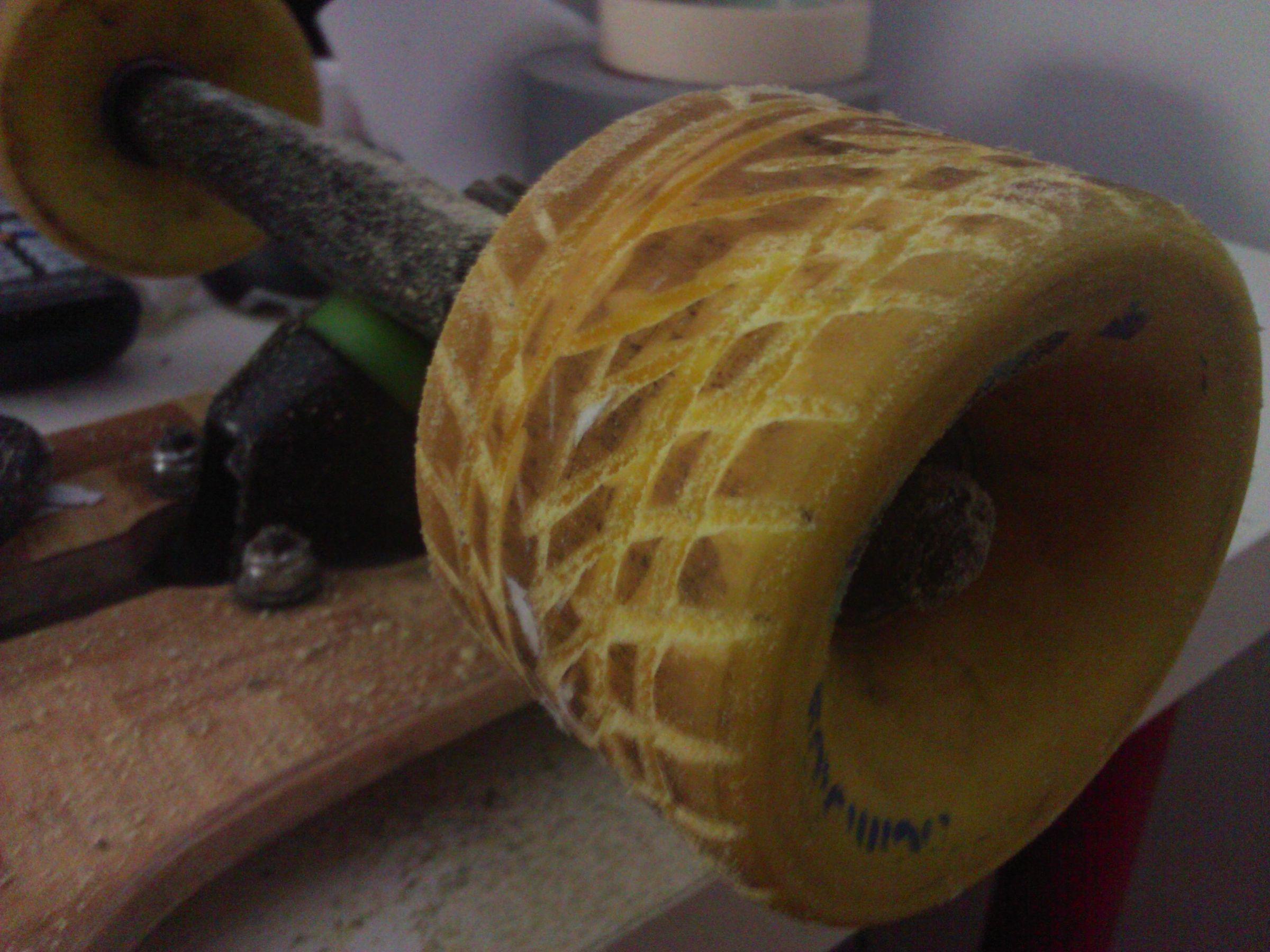 Longboarding Water-Tread Wheels