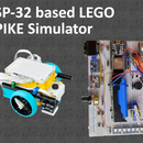 ESP-32 Based LEGO SPIKE Simulator in Micropython Environment