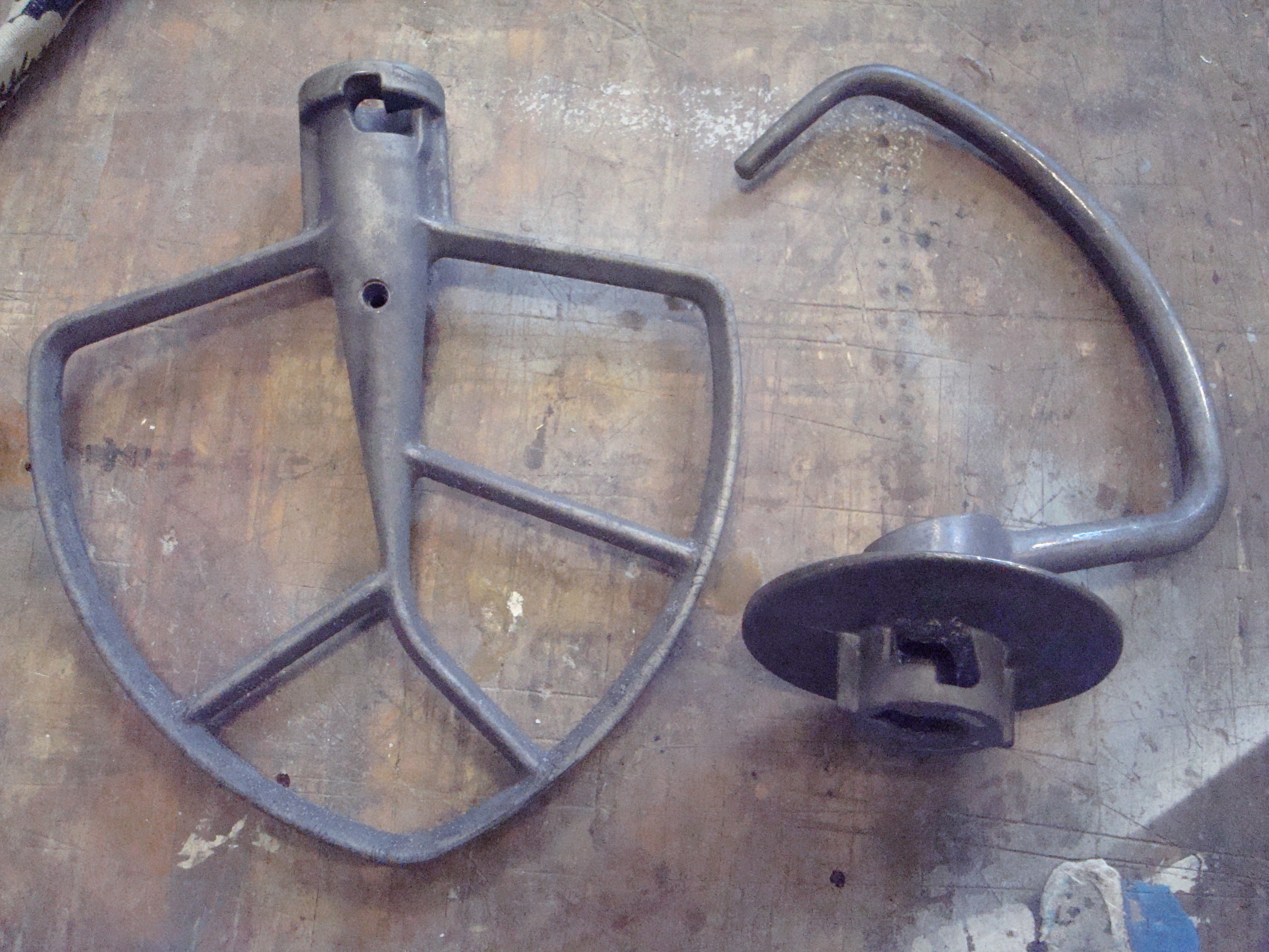 kitchenaid dough hook coating coming off