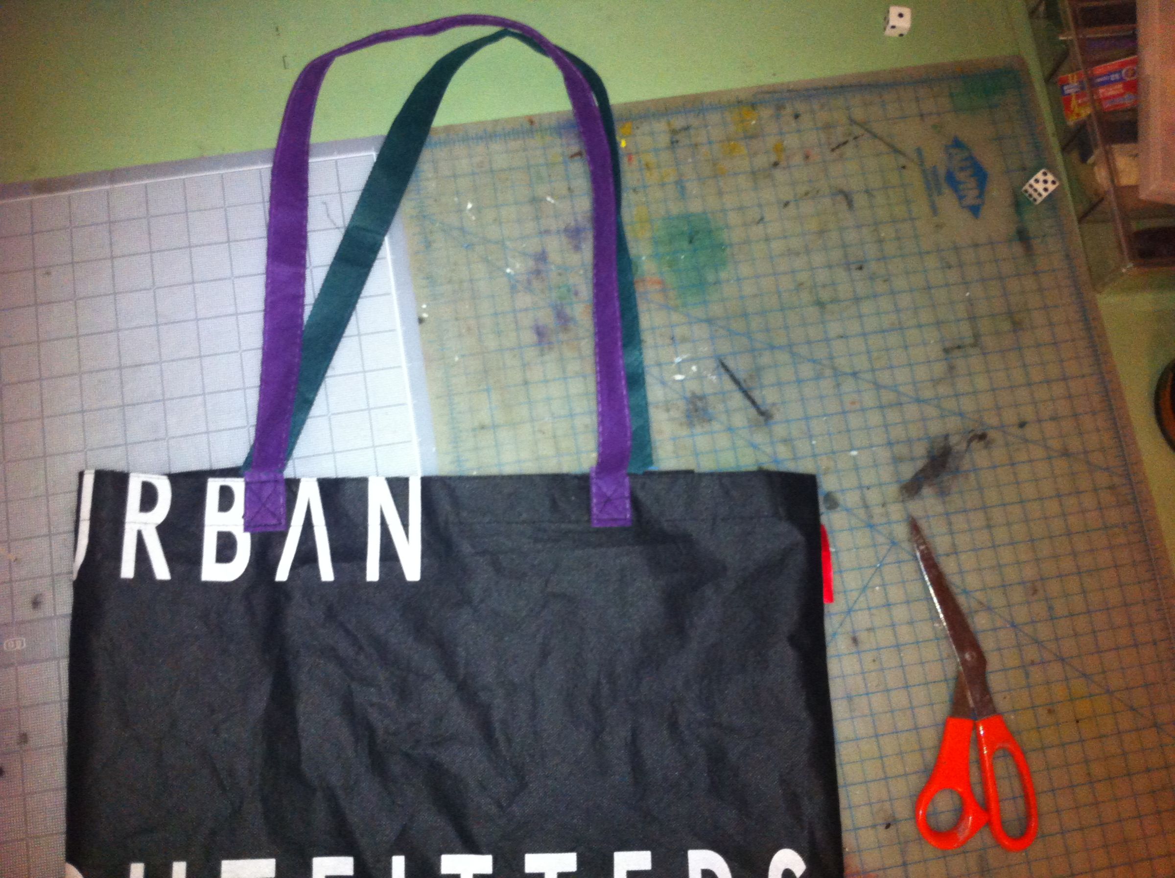 Make a tote bag into a tool roll / pencil case