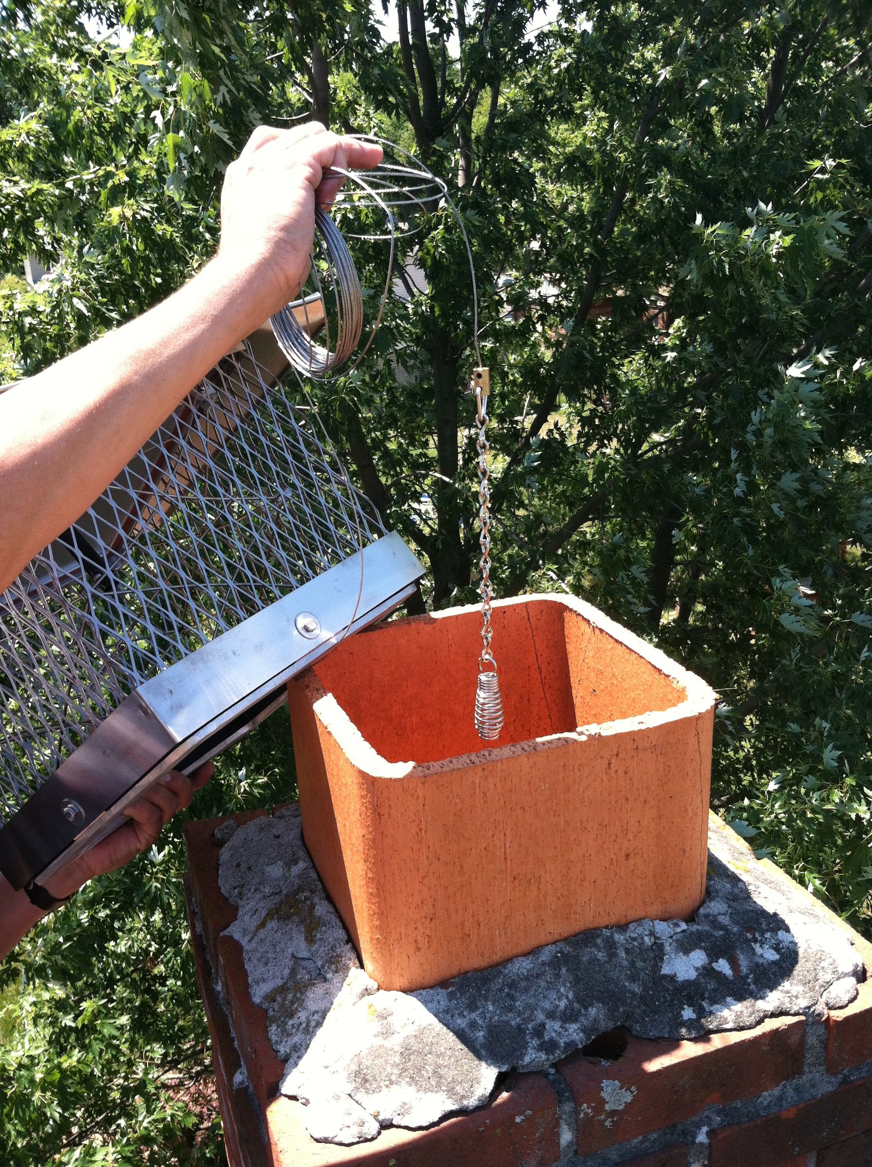 Chimney Flue Damper How to Install Chimney Flue Damper StepByStep 7 Steps (with Pictures