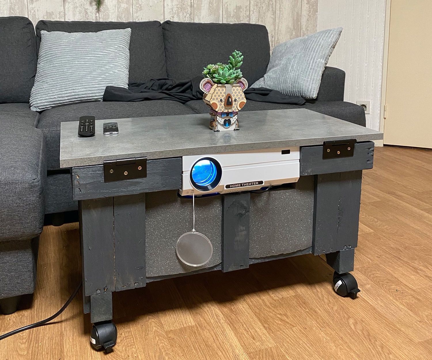 AllinOne Home Cinema Coffee Table 11 Steps (with Pictures