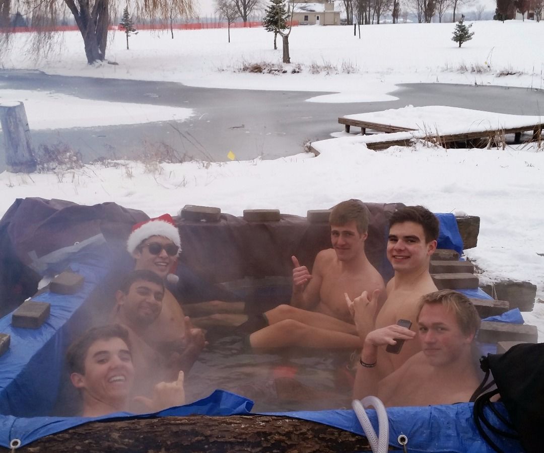 Homemade Hot Tub