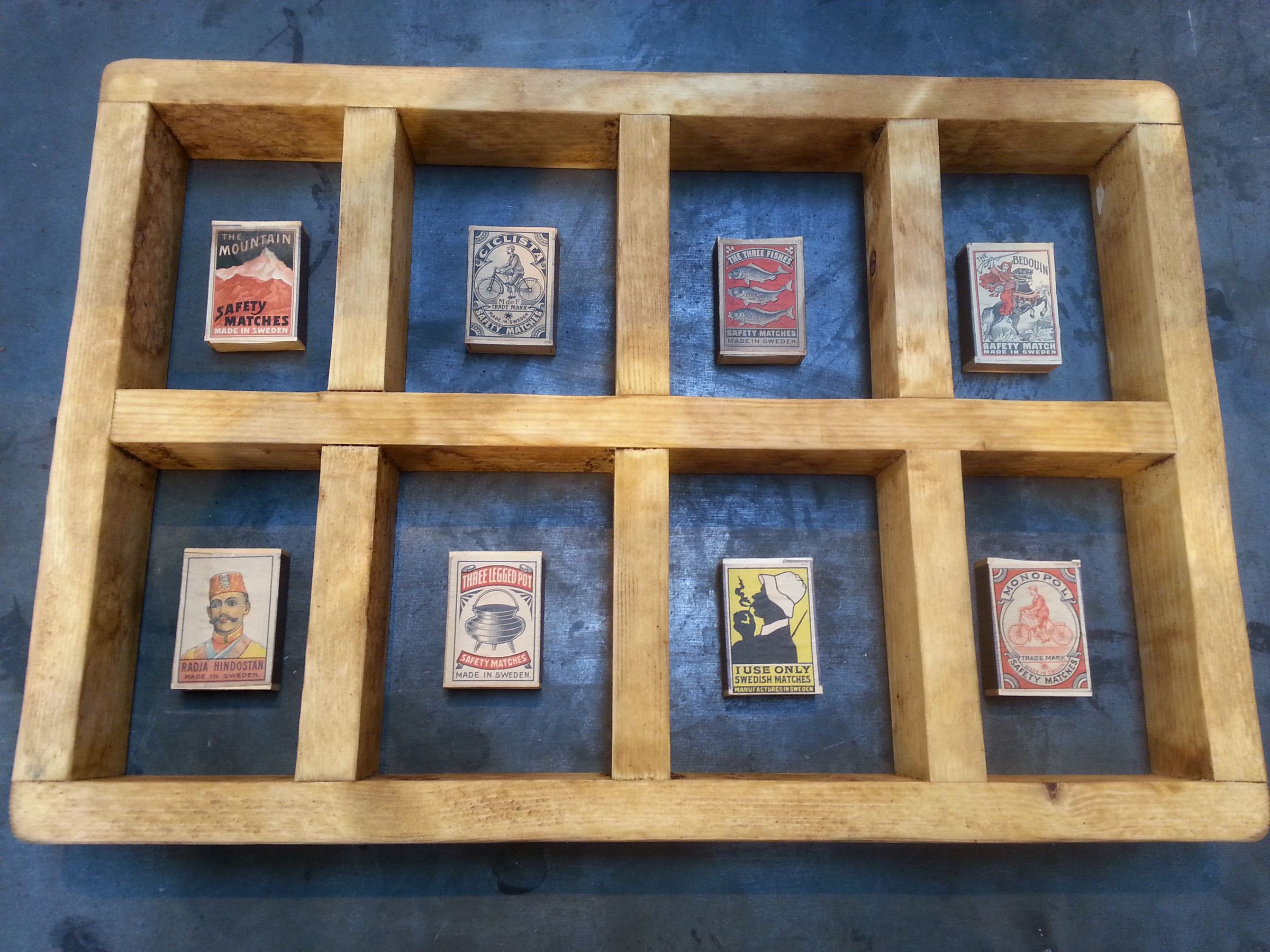 Lonesoulsurfers Vintage Matchbox Display