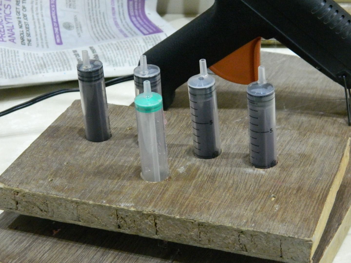 Hydraulic Arm From Syringes 10 Steps Instructables