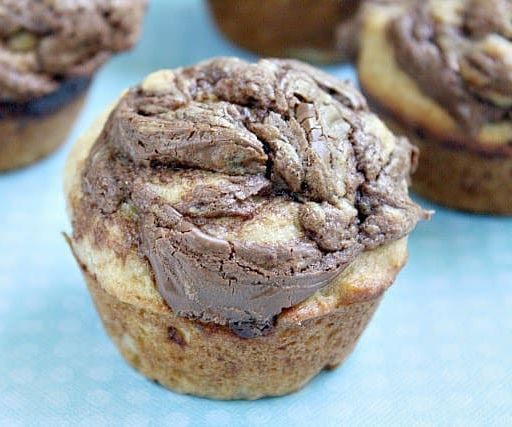 Nutella Banana Muffins