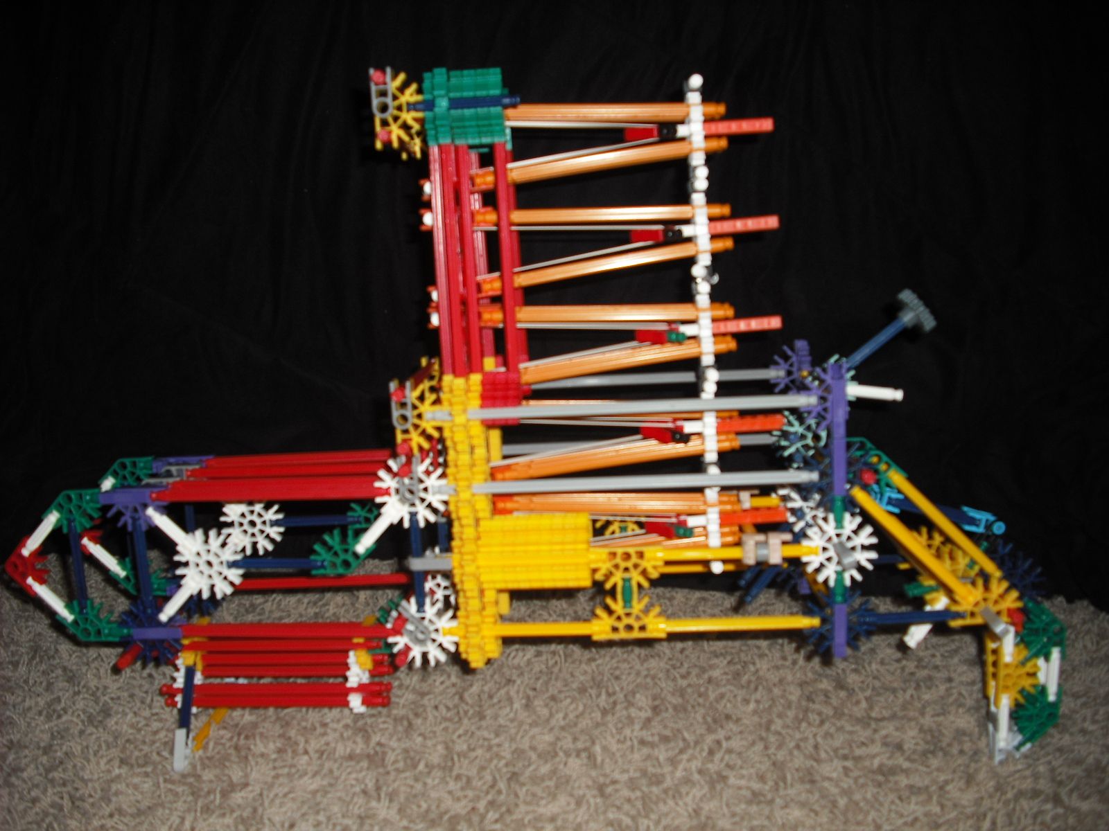 Semi Automatic Knex Gun
