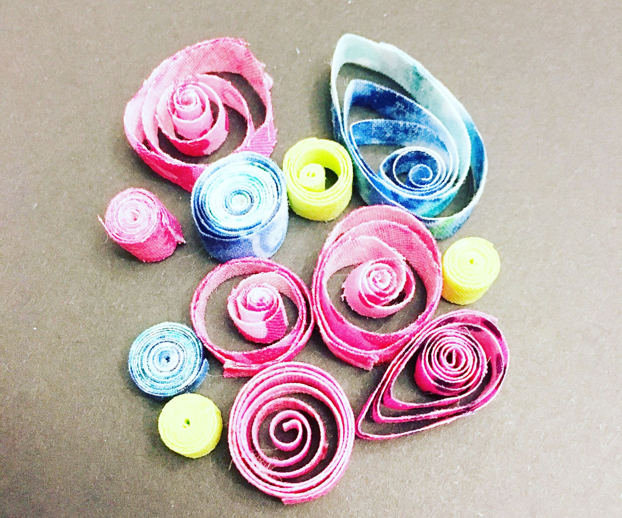 DIY Quilling Fabric
