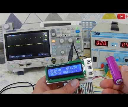 Battery Capacity Tester Using Arduino [Lithium-NiMH-NiCd]