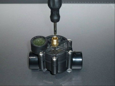 Modifying the Sprinkler Valve