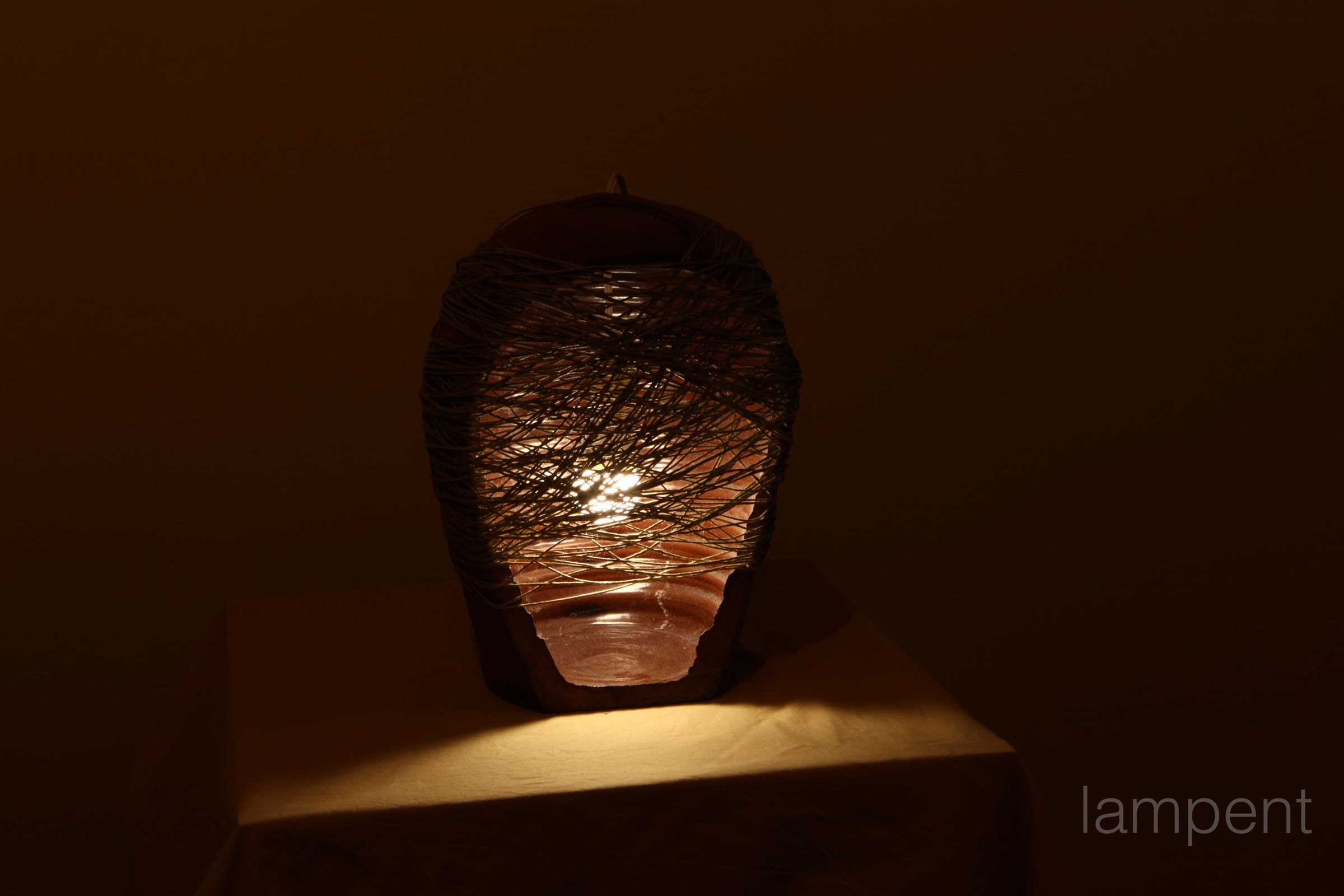 Lamp From Cooking Utensil.