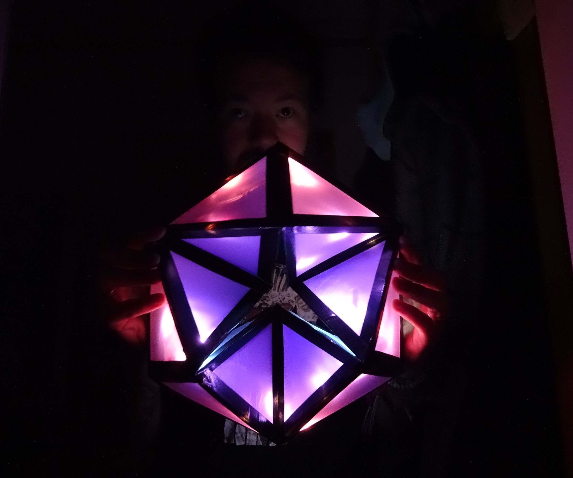 Large Light Up Flexagon