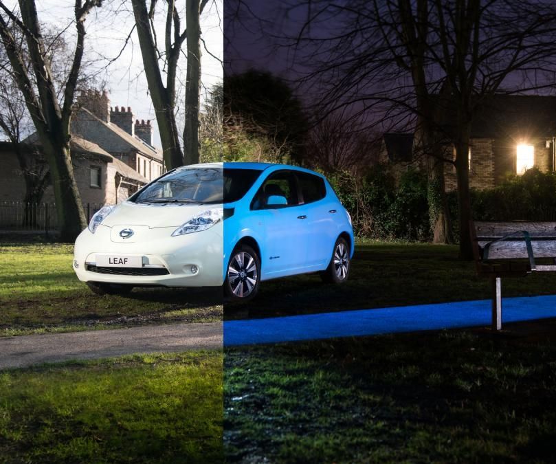 Glow in the dark ( Photo-Luminescent ) Car