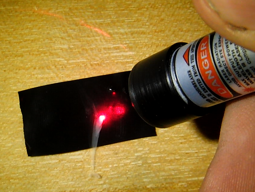 Easiest Way to Make a Laser Burn