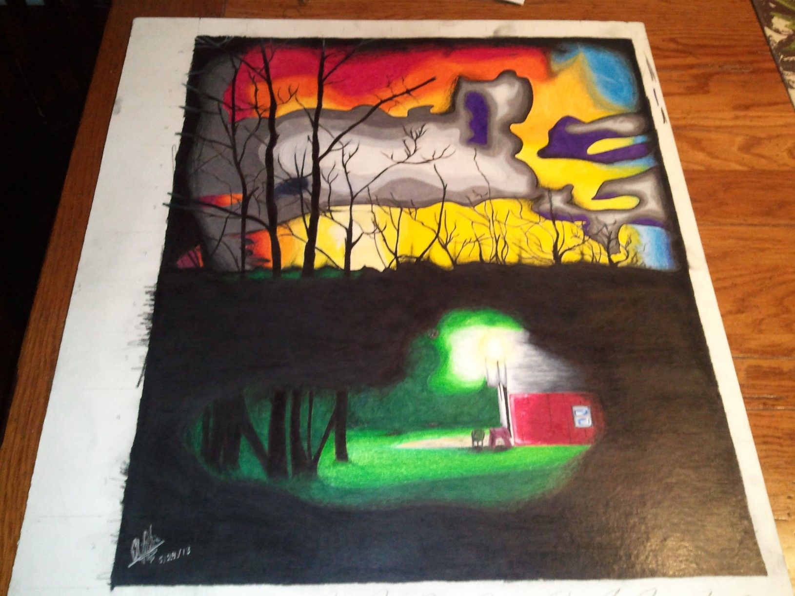 How to Make My Landscape Drawing