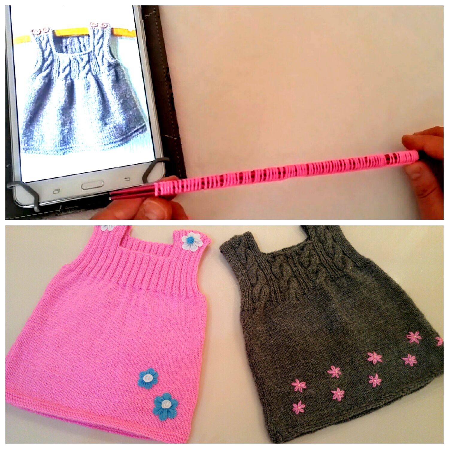 ♥ KNITTING BABY DRESS ♥ Instructables