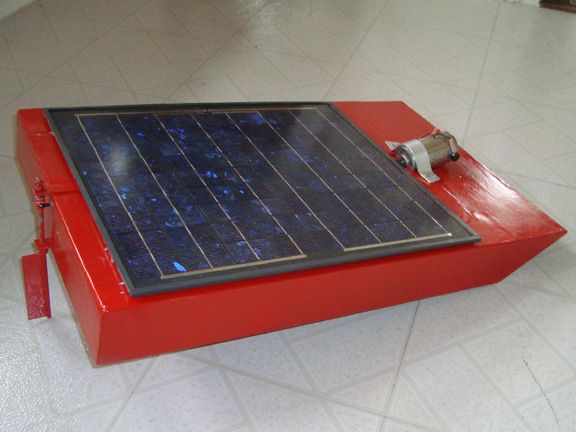 Remote Controlled SOLAR POWERED Barge