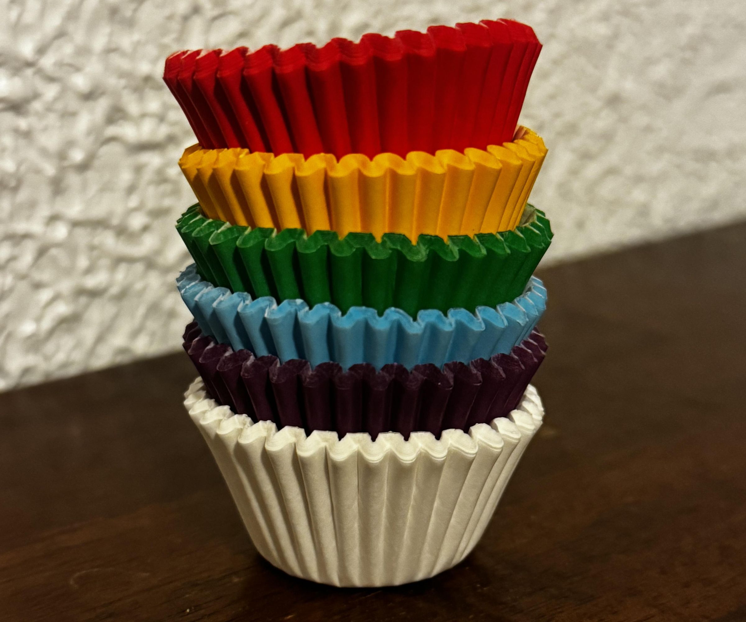 Rainbow Cream Cheese Muffins