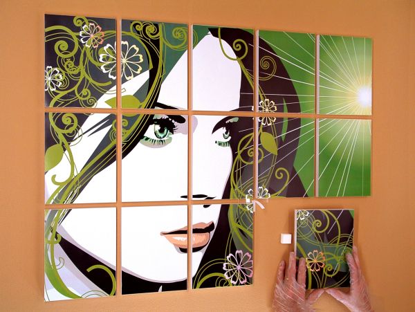 How to Install a Panel Poster With Grid Spacing