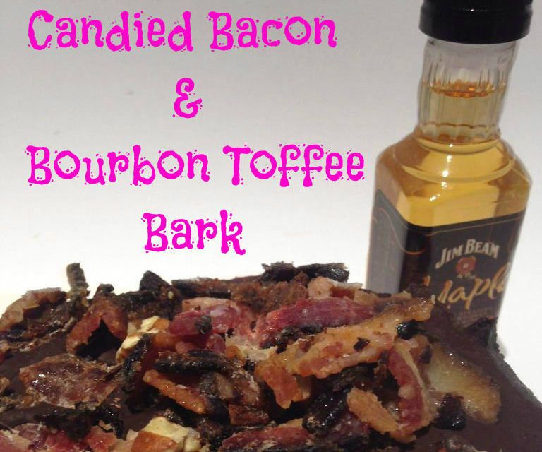 Candied Bacon & Bourbon Toffee Bark