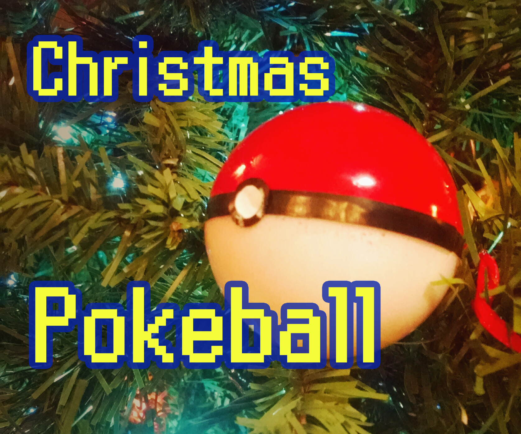 How to Make Christmas Pokeball!