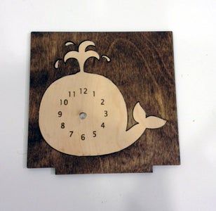 Whale Desk Clock