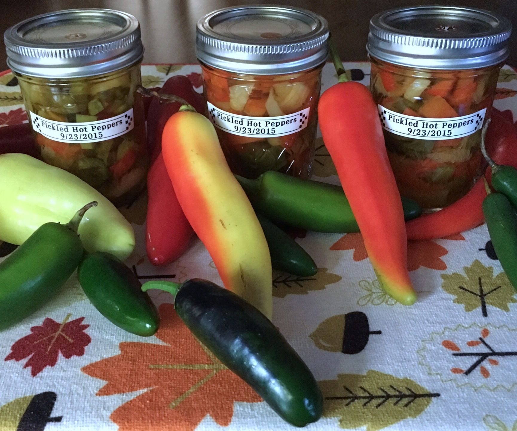 Pickled Hot Peppers