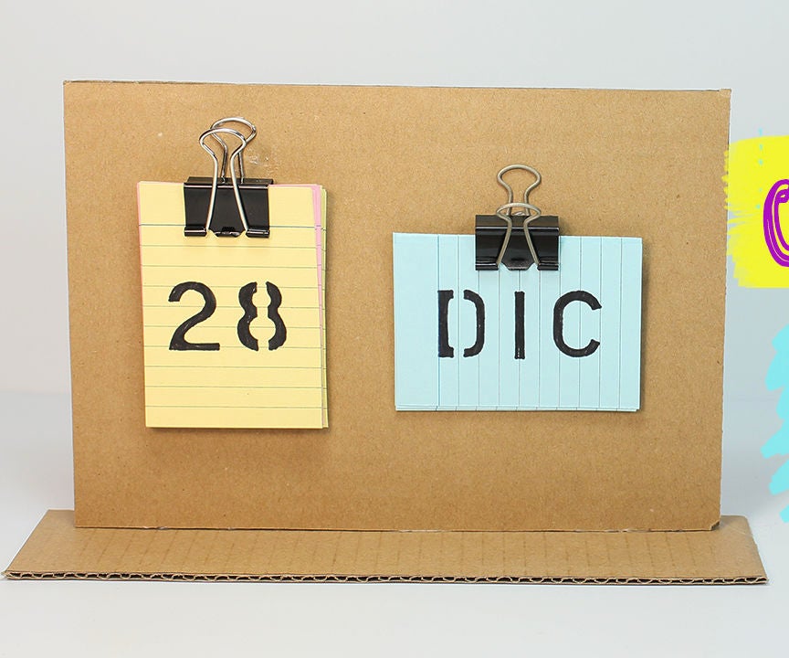How to Make a Desk Calendar Instructables