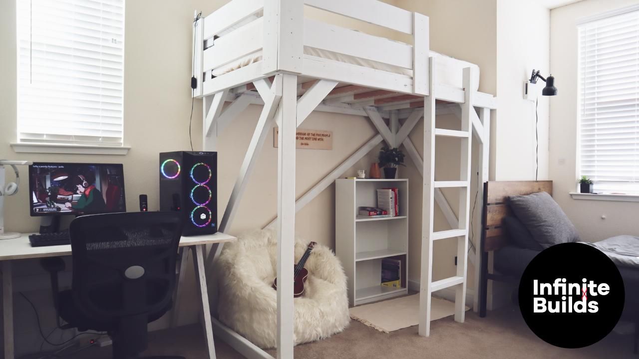 College Loft Bed 11 Steps (with Pictures) Instructables