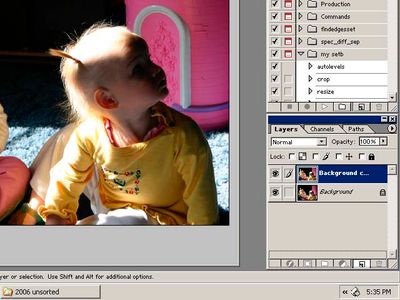 Duplicate Your Background Layer