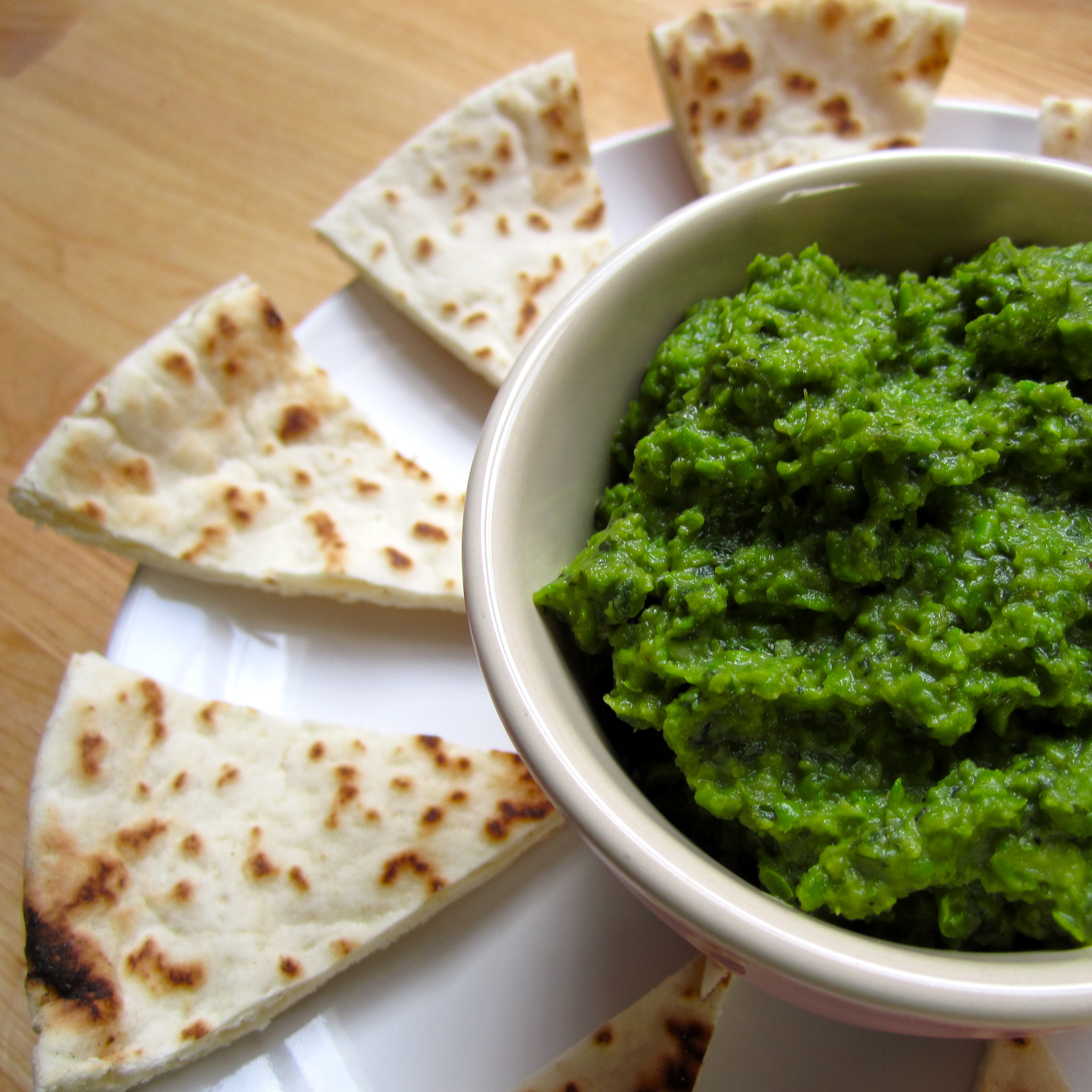 Mint and Pea Hummus Recipe