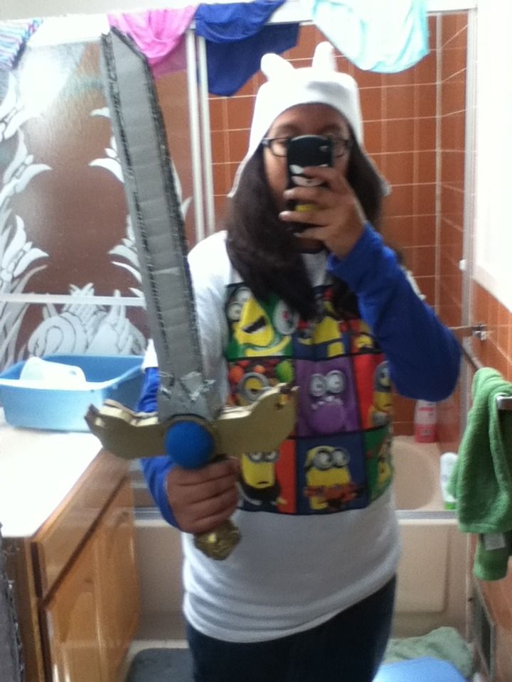 Adventure Time Logo Sword