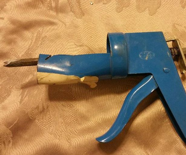 Clamp Forming Tool From a Caulking Gun