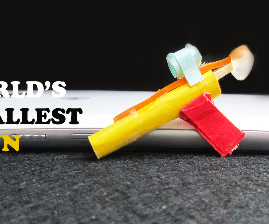 How to Make Worlds Smallest Gun From Paper