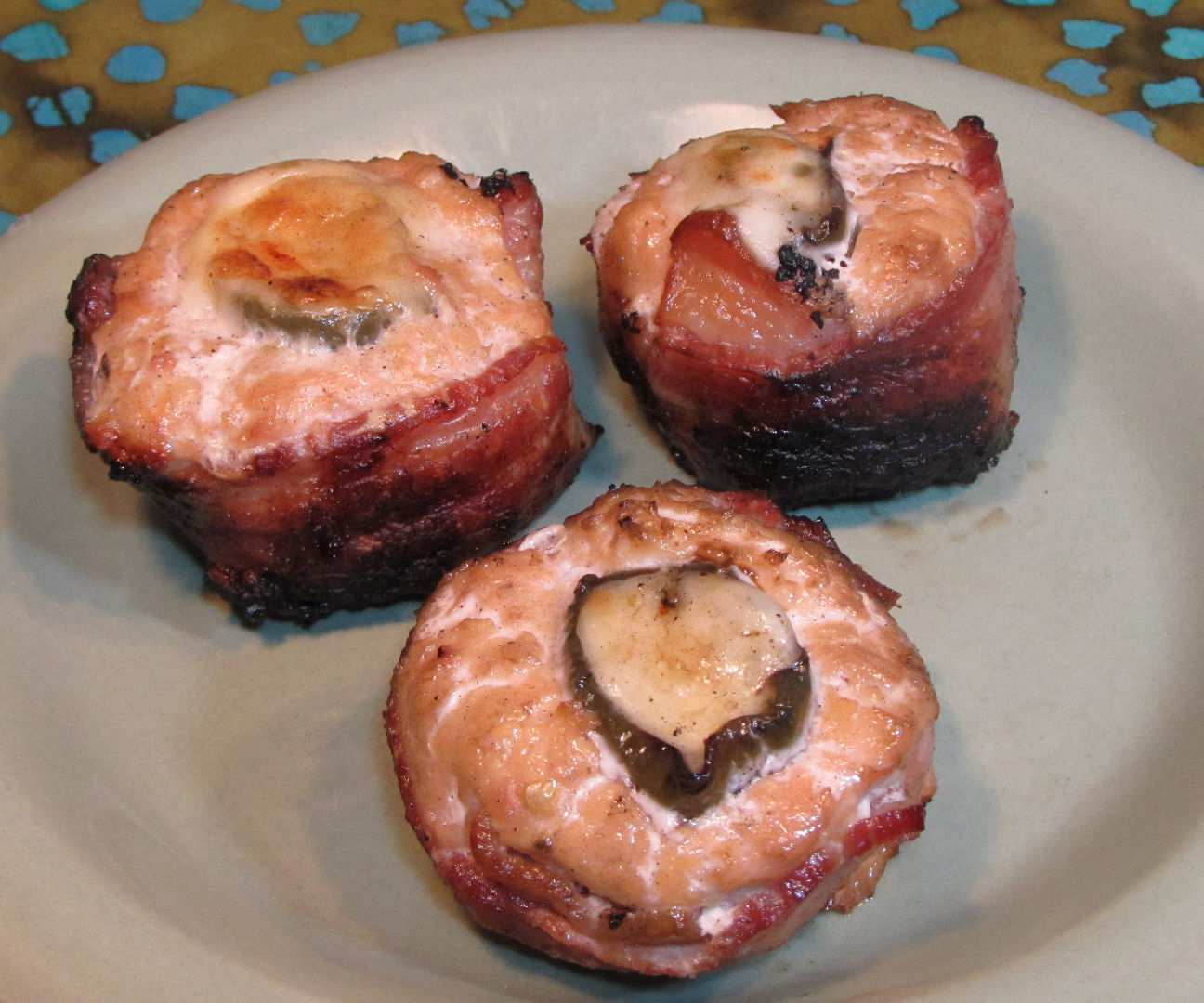 Bacon Wrapped Jalapeno and Cheese Chicken Rolls