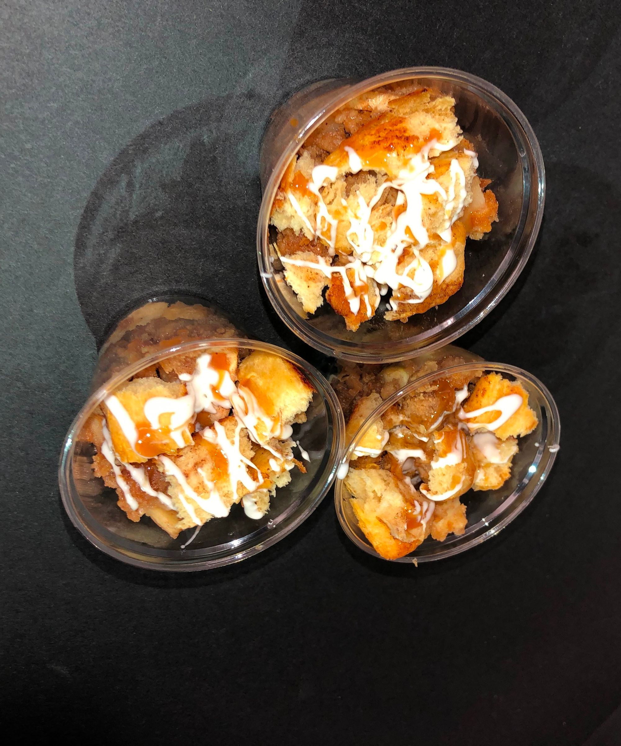 Cinnamon Roll Apple Crisp Parfaits  