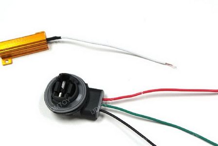 How to Install Load Resistors for LED Turn Signal Lights : 6 Steps ...