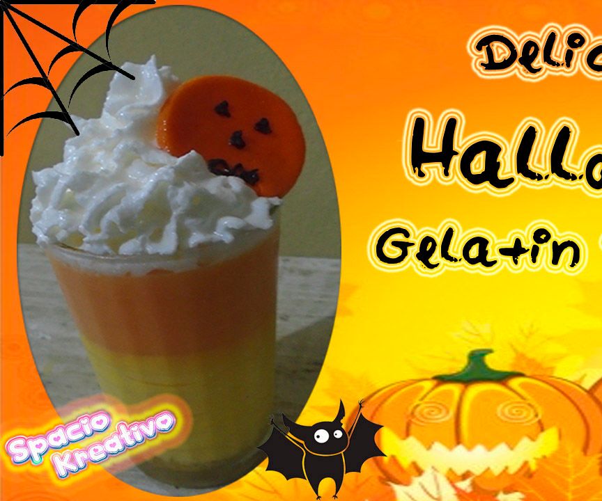 Delicious Halloween Gelatin Dessert
