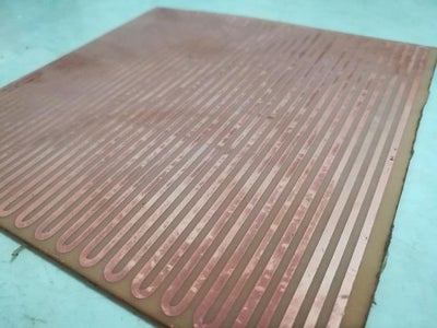 Low Cost PCB BED Heater for 3D Printer (No Toner Transfering/No Paint Burning)