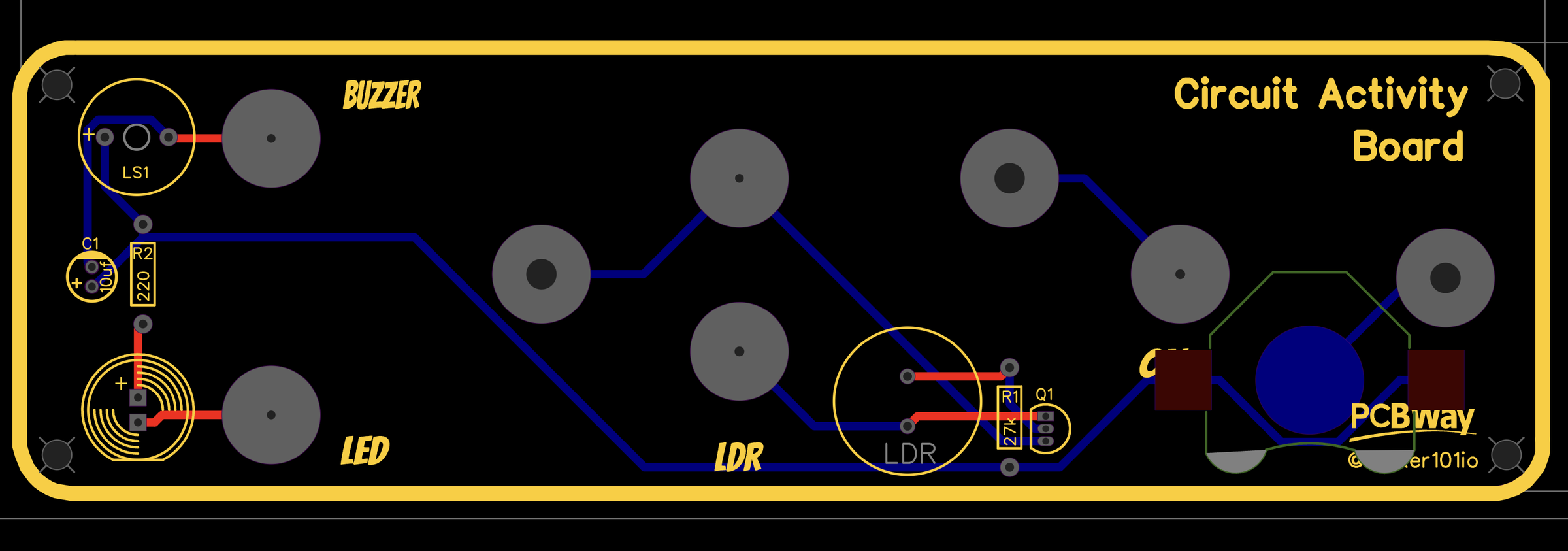 Circuit Activity Board a HandsOn Project to Learn Basic Electronics