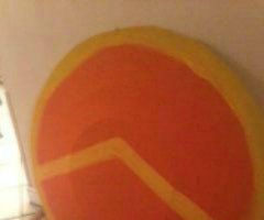 Solid Wooden Spartan Shield