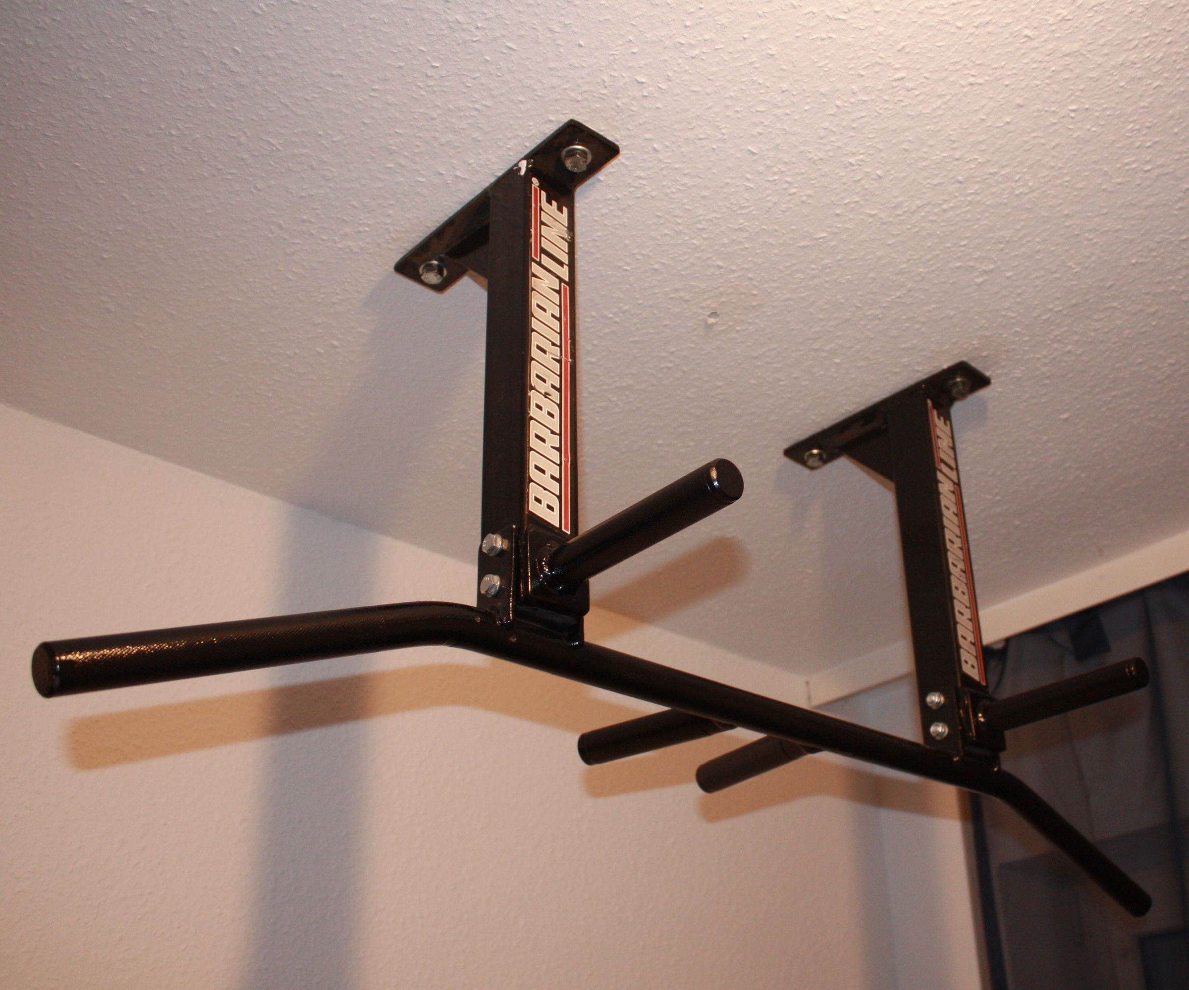 How to Install a Chin-up Bar on a Dropped Ceiling