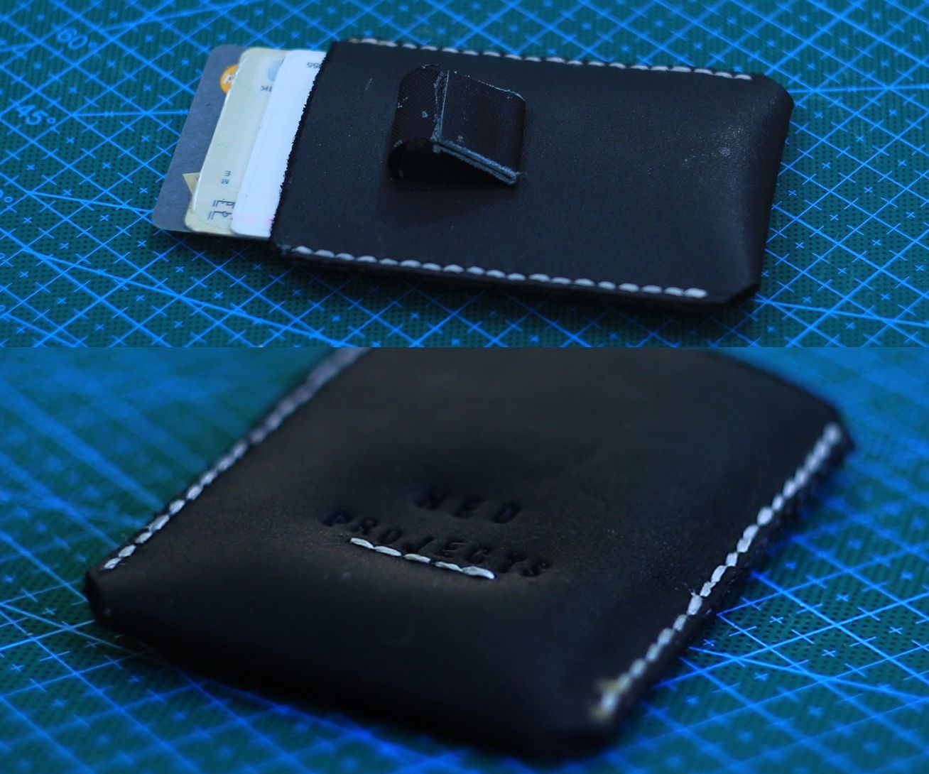 Making a Minimalist Leather Wallet