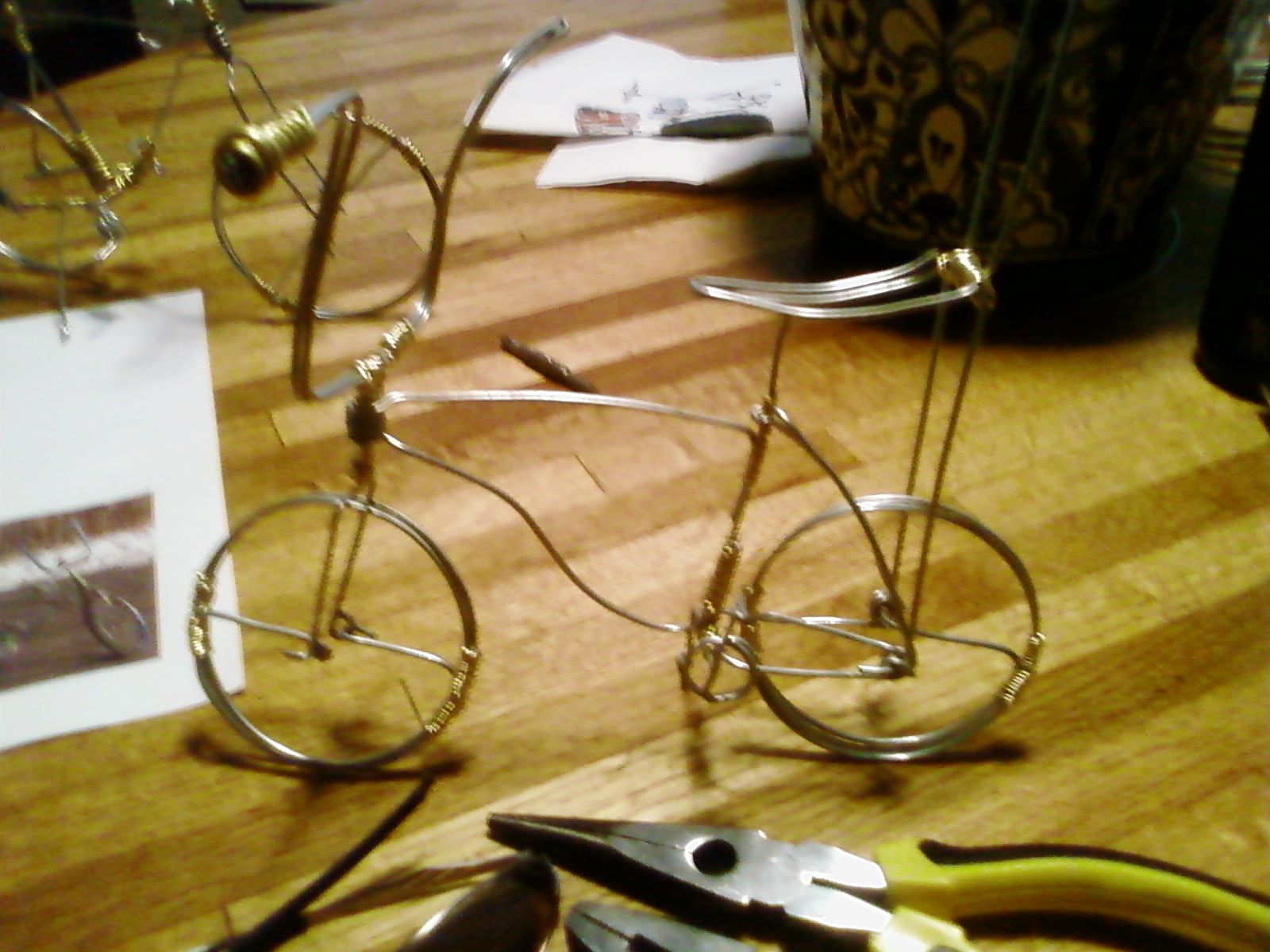 Bike Out of Wire 30 Steps (with Pictures) Instructables